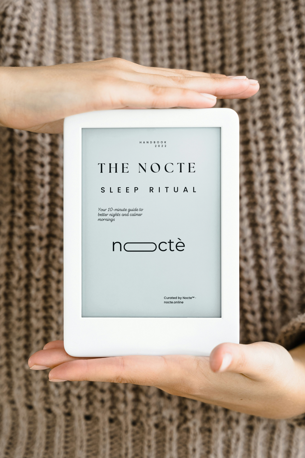 Ebook: Nocte Sleep Ritual – The Bedtime Guide