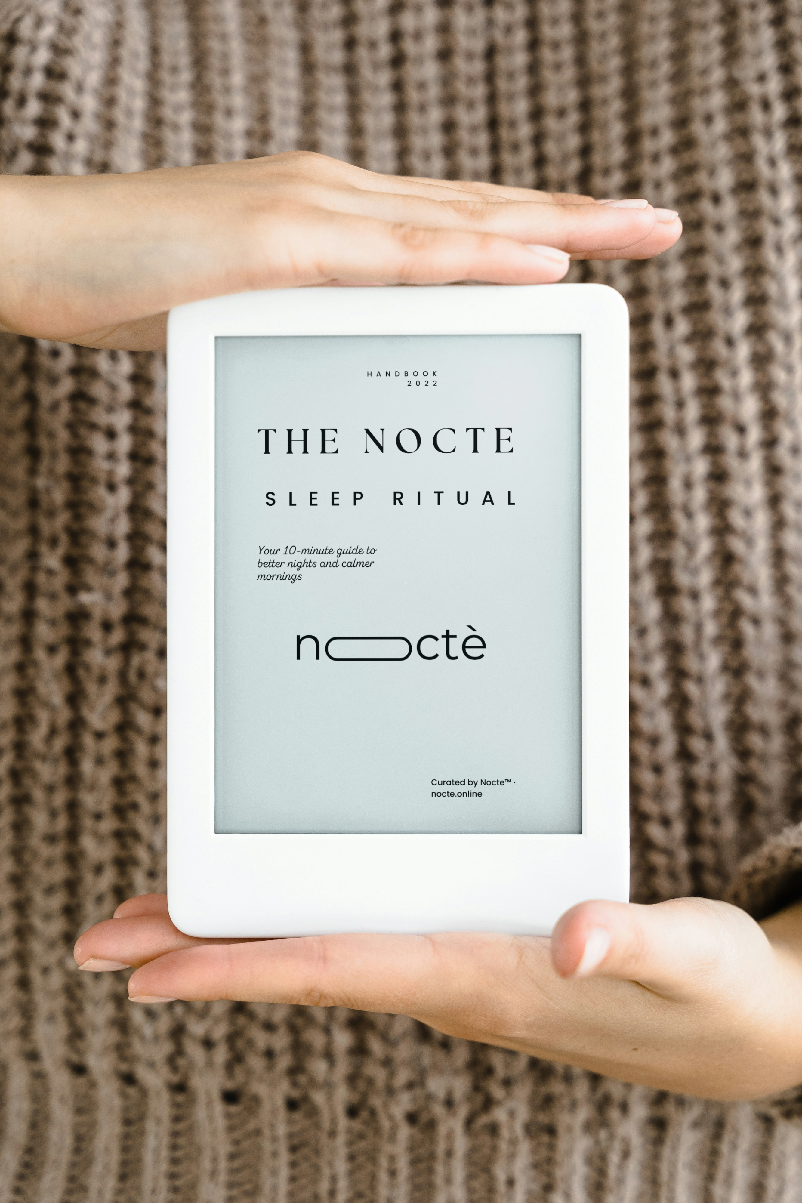 Ebook: Nocte Sleep Ritual – The Bedtime Guide